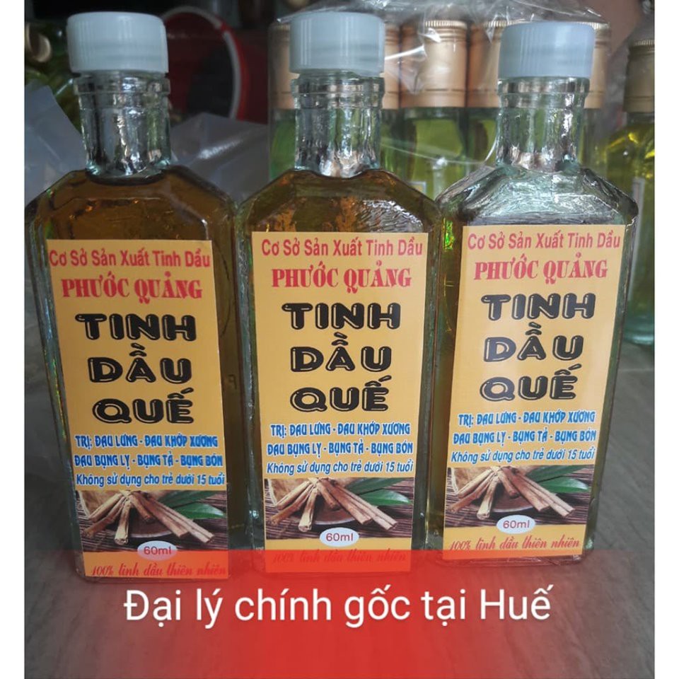 [❤️CHÍNH GỐC HUẾ ❤️] /Tinh Dầu Quế Phước Quảng ( 60 Ml )