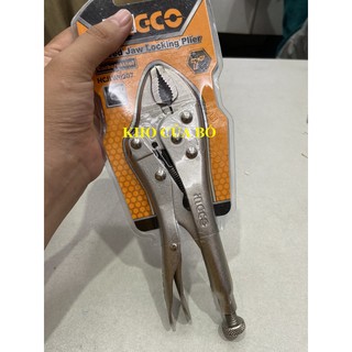 Kềm bấm khóa 7 inch ingco hcjlw0207