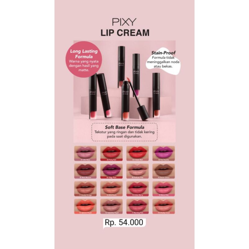 (hàng Mới Về) Kem Dưỡng Môi Pixy Chất Lượng Cao