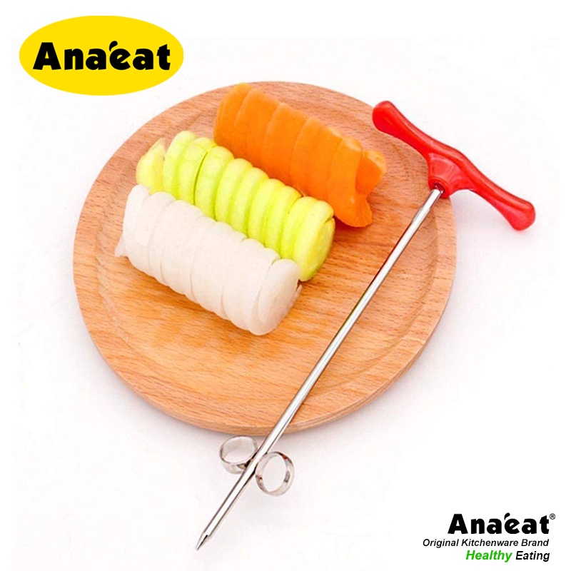Công cụ cắt rau củ ANAEAT tạo kiểu xoắn ốc bằng thép