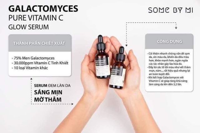 Serum vitamin C somebymi làm sáng da, mờ thâm nám