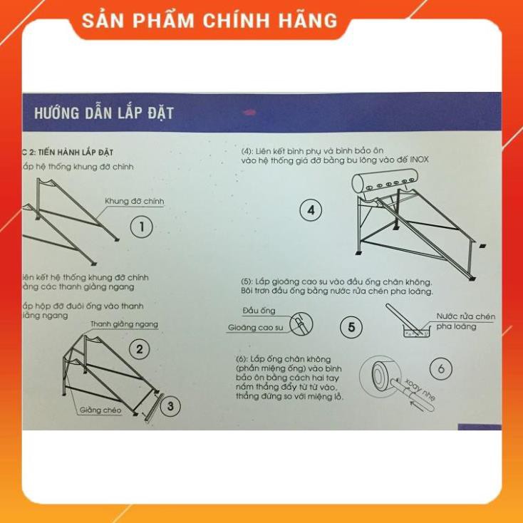 (FREESHIP) Máy nước nóng năng lượng mặt trời ĐẠI THÀNH CLASSIC F58