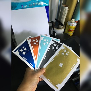 Miếng dán skin nhám full viền cho iphone 11 / 11pro / 11pro max / 12 / 12mini / 12pro / 12pro max