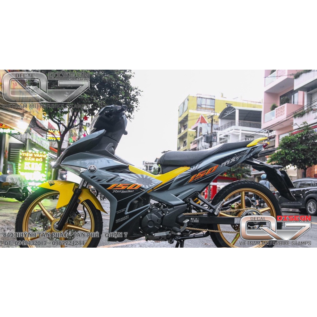 Tem Rời EXCITER 150 MẶT TRỜI XE XI MĂNG