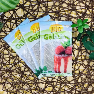 Gelatine Hữu Cơ Dạng Lá 20g