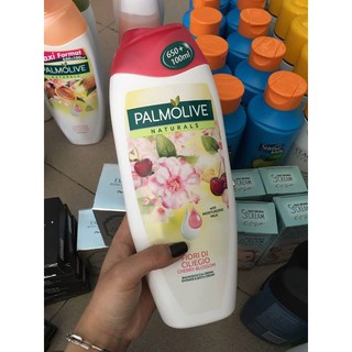 Sữa Tắm Palmolive Naturals chứa chiết xuất quả cherry và hoa Anh đào (Đức) 750ml