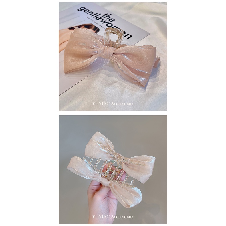 Kẹp Tóc Nữ Hình Nơ Thời Trang