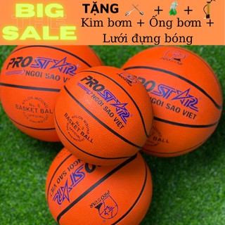 Quả bóng rổ size 3 5 6 7 HKS Sport MUA 1 TẶNG 1, bóng rổ cao su siêu nảy và bền RANDOM MÀU