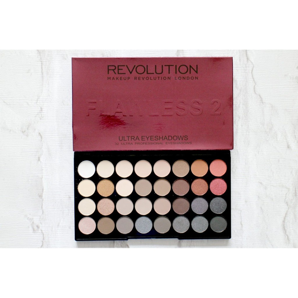 [TOP 1 SHOPEE] Bảng phấn mắt Makeup Revolution Flawless 2 Ultra Eyeshadows (Bill Anh) | BigBuy360 - bigbuy360.vn
