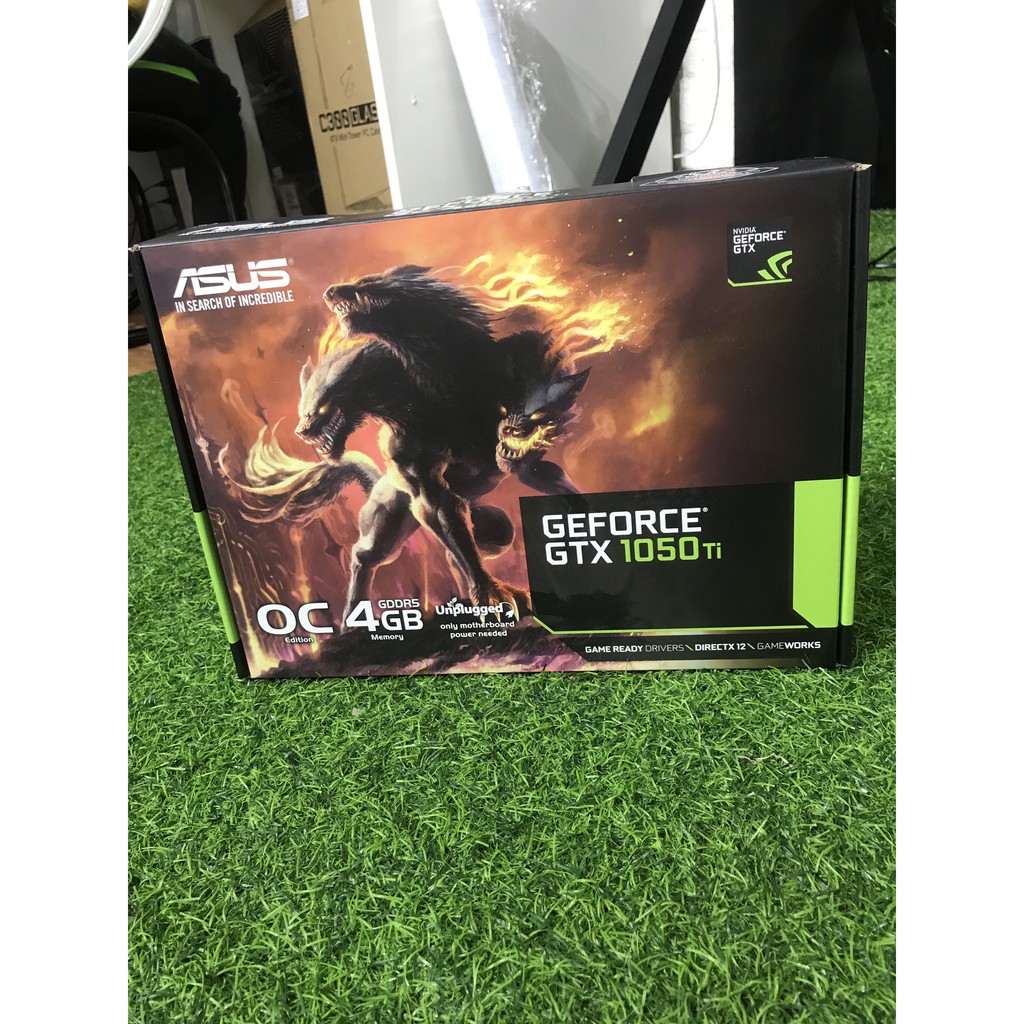 CARD MÀN HÌNH ASUS GEFORCE GTX 1050TI 4GB GDDR5 Cerberus OC