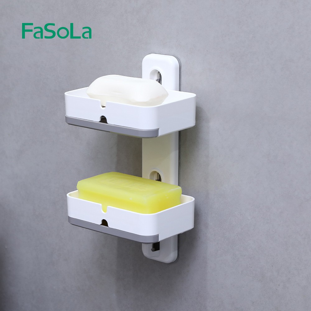 [FREESHIP] Khay đựng xà phòng dán tường FASOLA FSLRY-283A