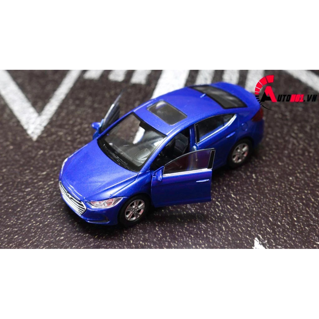 MÔ HÌNH HYUNDAI ELANTRA BLUE 1:36 WELLY 4512