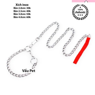 Xích Inox cho chó mèo thú cưng