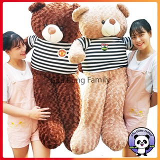 (Ảnh Thật 100%)-Gấu Bông Teddy 1M6 Khổ Vải cao 1m4 loai 1 Rẻ Vô Địch