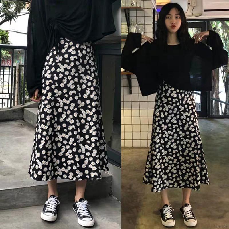 Chân Váy Dài Họa Tiết Hoa Nữ Tính | BigBuy360 - bigbuy360.vn