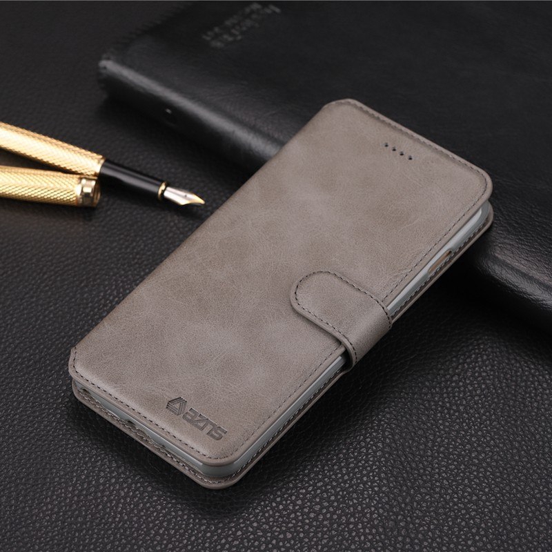 Bao da điện thoại nắp lật phong cách cổ điển cho iPhone XS Max XR 10 X XS