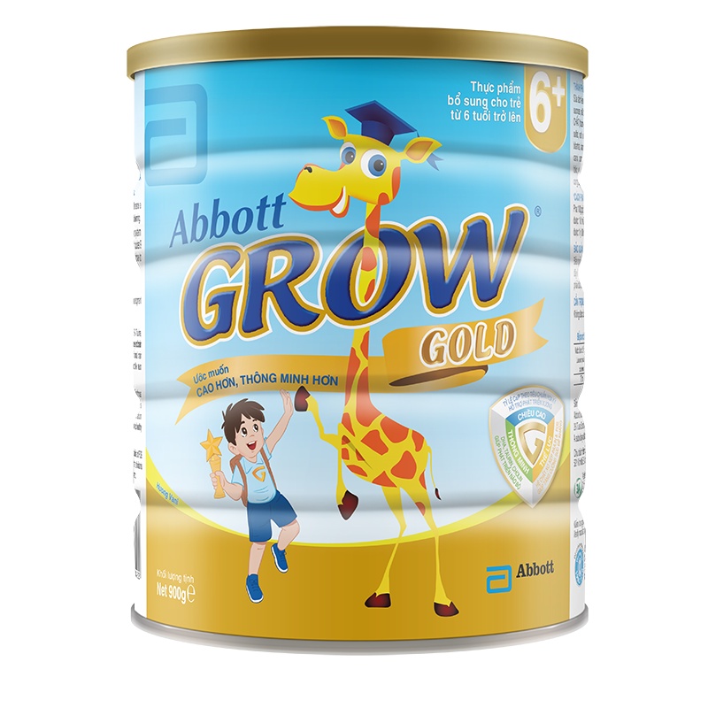 Sữa bột abbott grow gold 3+ - 6+ lon 900g