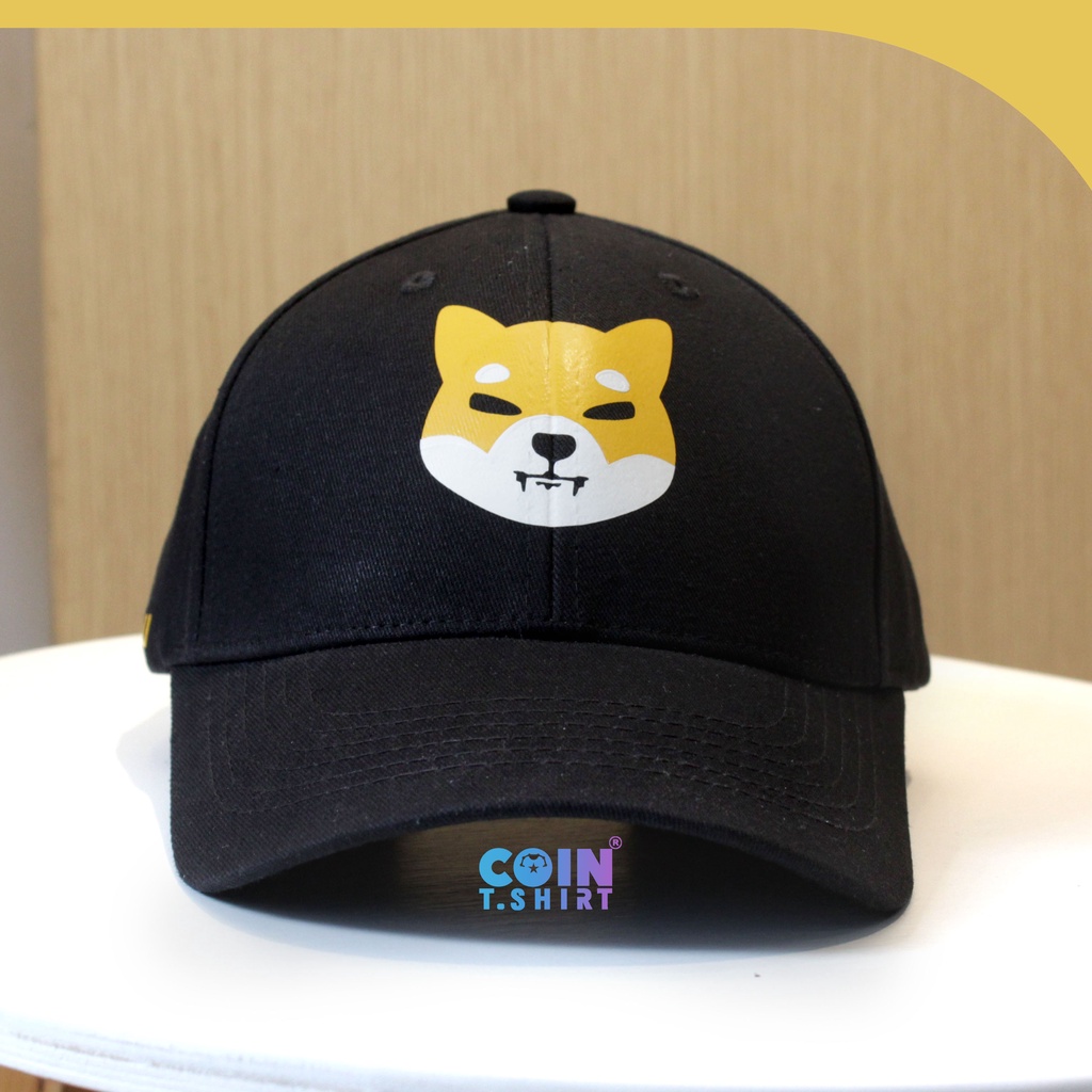 Mũ cao cấp Shiba Inu  Binance, Bitcoin, Cointshirt