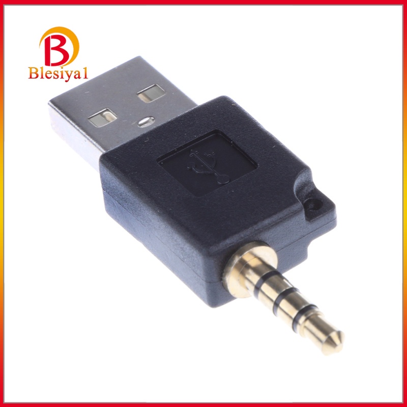 Đầu Chuyển Đổi Âm Thanh 3.5mm Sang USB Màu Đen Cho iPod Shuffle 2nd