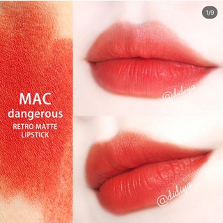 [MAC 607] Son Mac LadyDanger Matte Lipstick