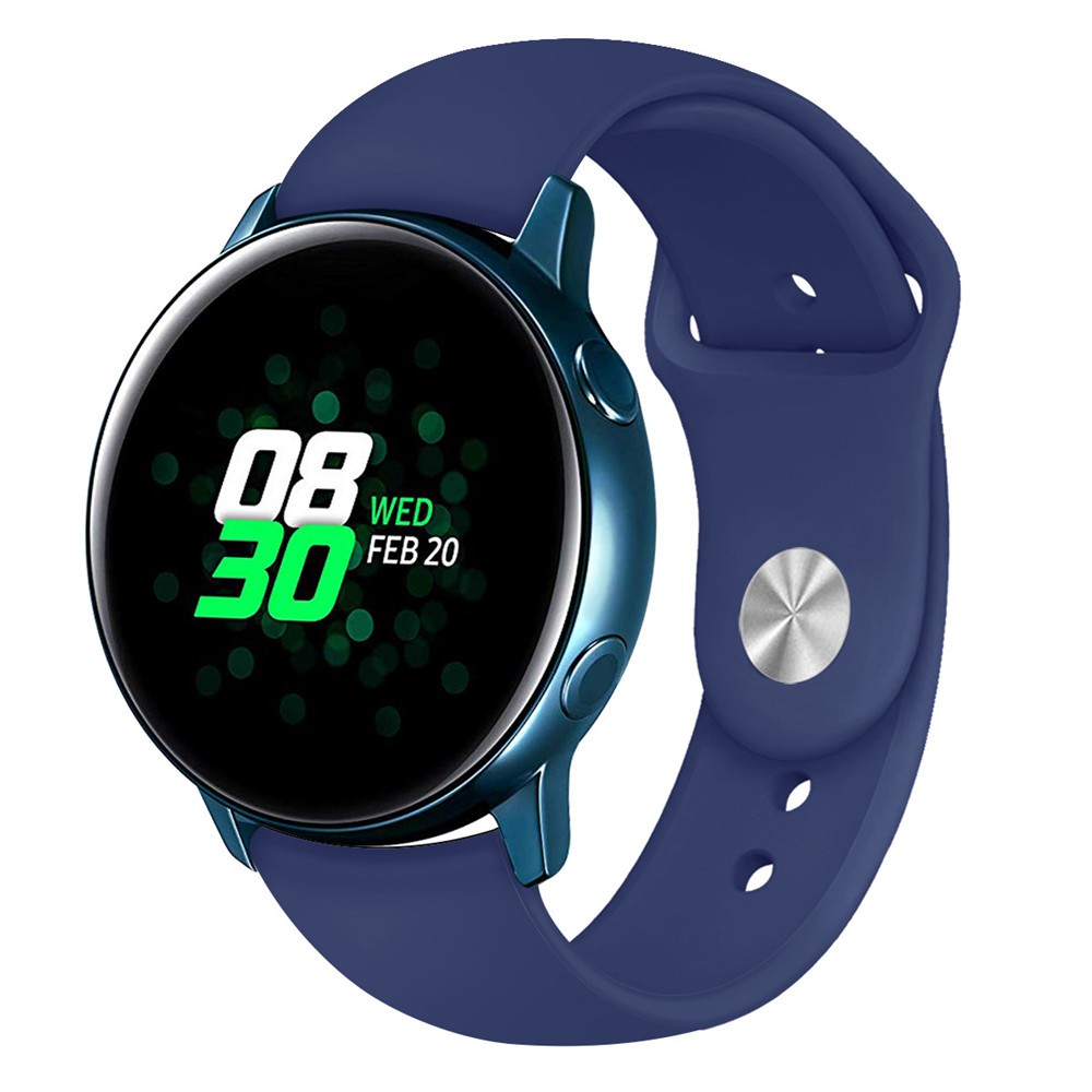 Dây đeo đồng hồ thay thế bằng silicon 20 mm cho Samsung Galaxy Watch Active 2 40mm/44mm/Galaxy Active