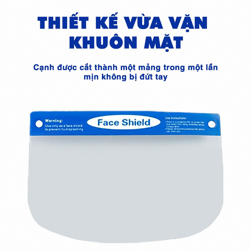 Kính Bảo Hộ Y Tế UNIFUN Tấm Chắn Kính Chống giọt Bắn mã TF6 Phòng dịch có thể đeo bên ngoài khẩu trang đẹp