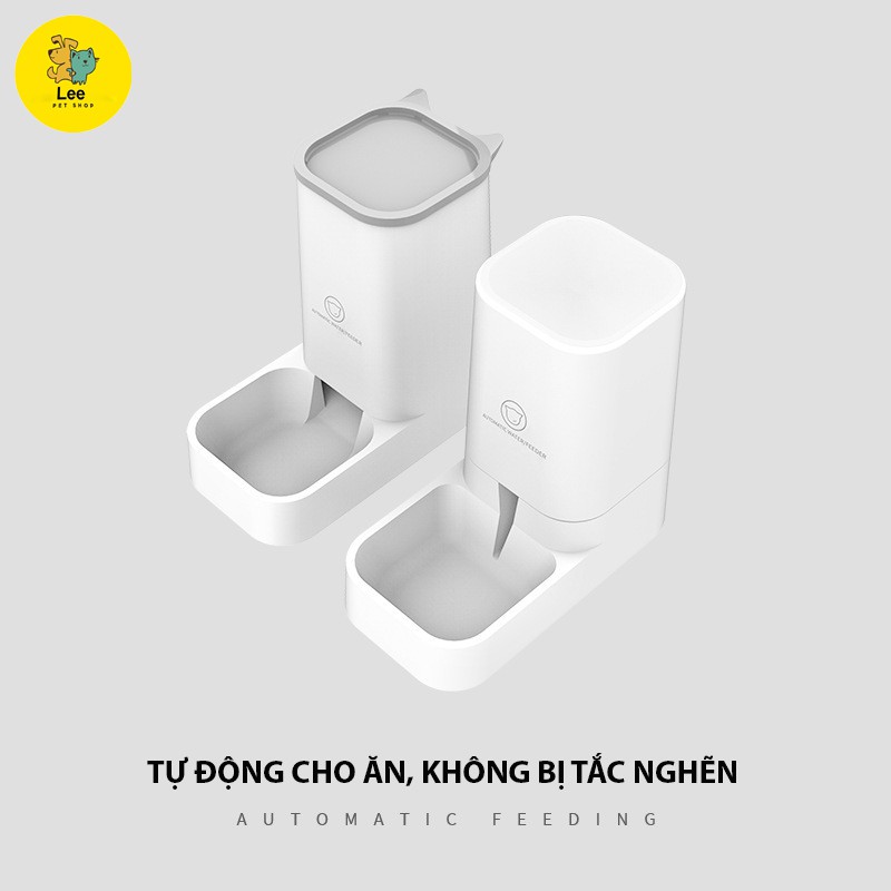 BÁT ĂN CHÓ MÈO - BÁT ĂN TỰ ĐỘNG DUNG TÍCH LỚN CHO CHÓ MÈO - CHÍNH HÃNG, CAO CẤP