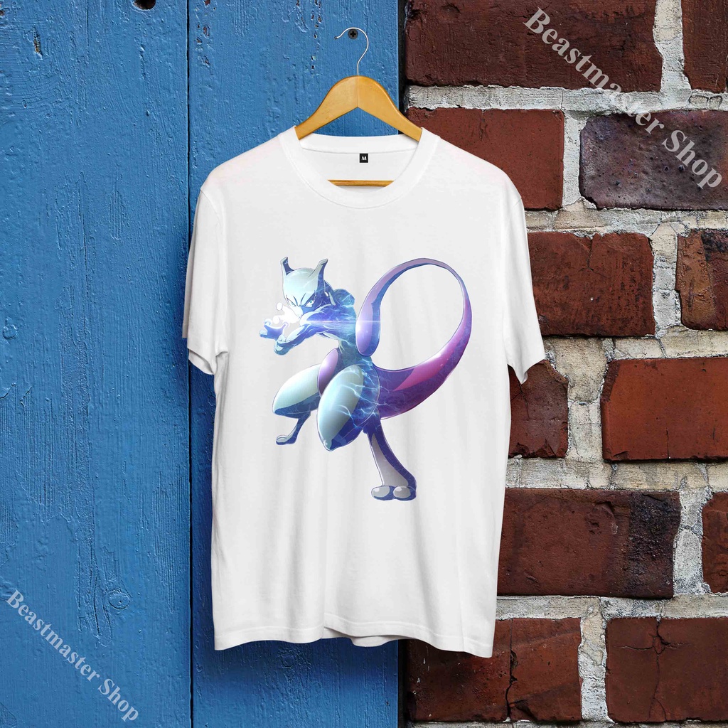 [ALL SALE]😍Áo Phông Mewtwo - Áo Phông Mewtwo Mega - Mewtwo T-Shirt cá tính - MWT-004