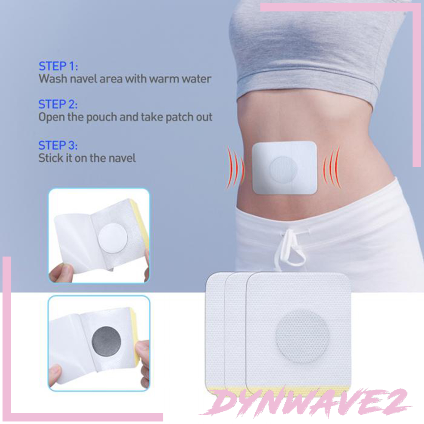 [DYNWAVE2]High Blood Sugar 6 Pcs/1Bag Diabetes Plasters Diabetes Patch Diabetes Pads