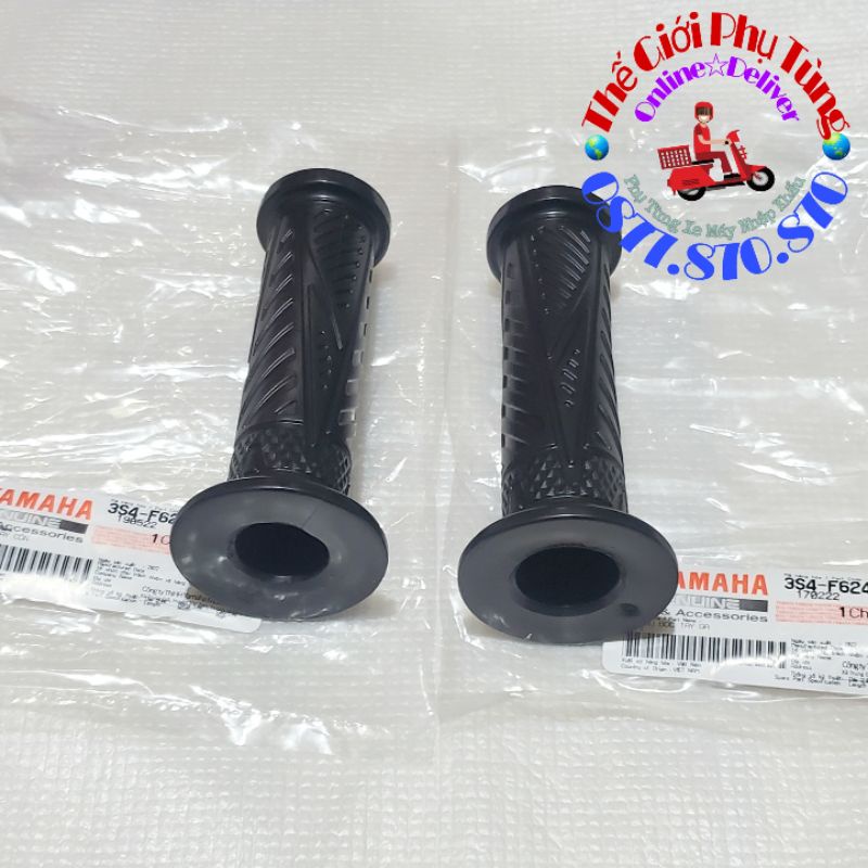 Cao su tay lái - bao tay Sirius zin chính hãng Yamaha Việt Nam - 3S4-F6242-01 /3S4-F6241-01 /3S4-F6240-01