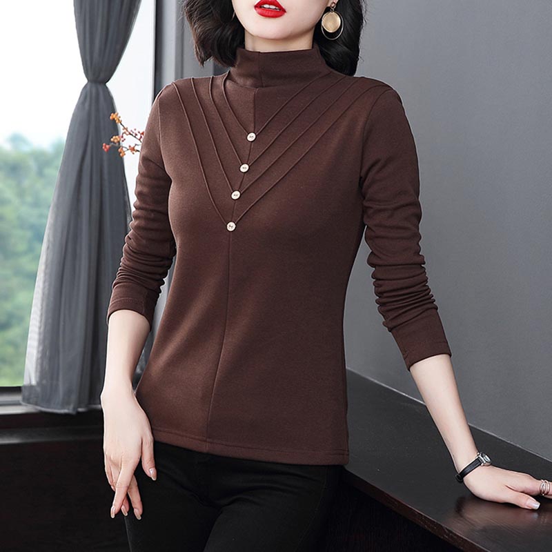 Áo giữ nhiệt trung niên thu đông , áo thu đông giữ ấm cho bà cho mẹ chất nỉ đanh k bai xù ,có đủ size AGN03