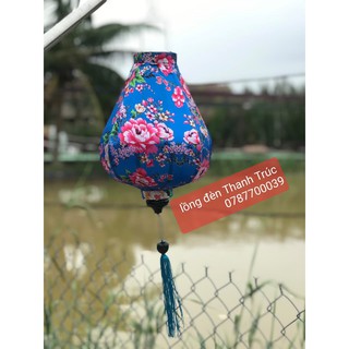 Lồng đèn Hội An hoa văn phi 30cm