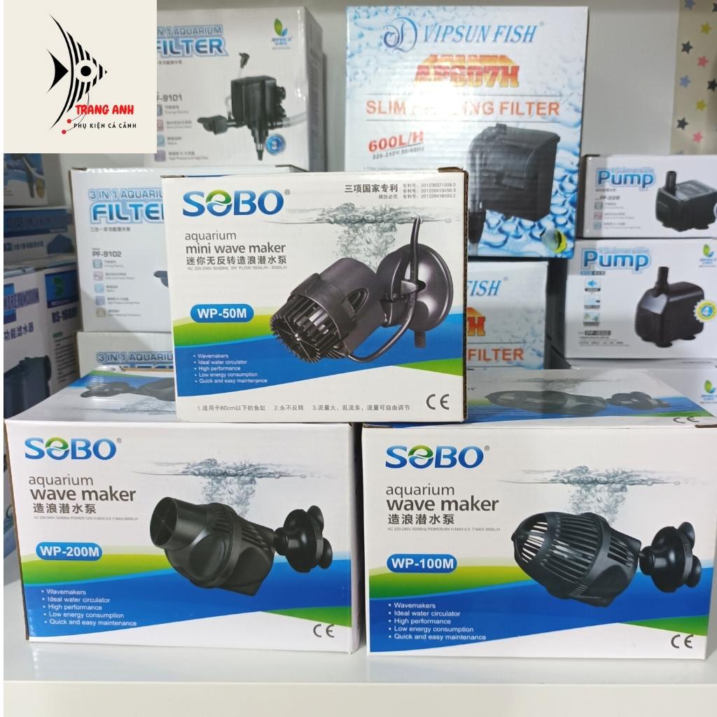 Máy thổi luồng hồ cá  Sobo WP-50M, WP-100M, WP-200M, WP-300M, WP-400M, WP-800M, Máy thổi luồng tạo sóng cho bể cá