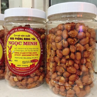Combo 2 hủ 250gr Đậu phộng tỏi Ngọc Minh