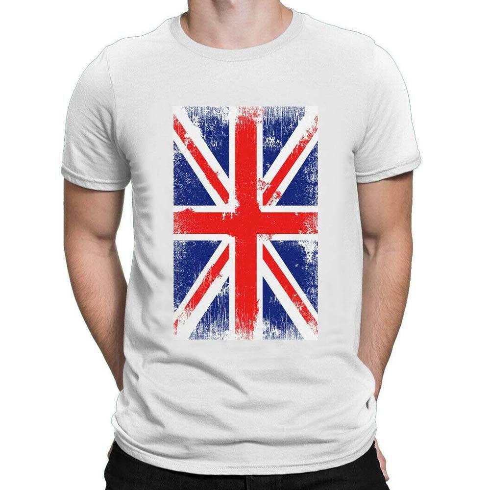 Vanes1 Áo Thun In Hình Cờ Nước Anh Liên Minh Jack UK Dành Cho Nam Nữ