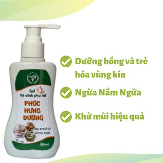 Dung dịch vệ sinh phụ nữ Phúc Hưng Đường