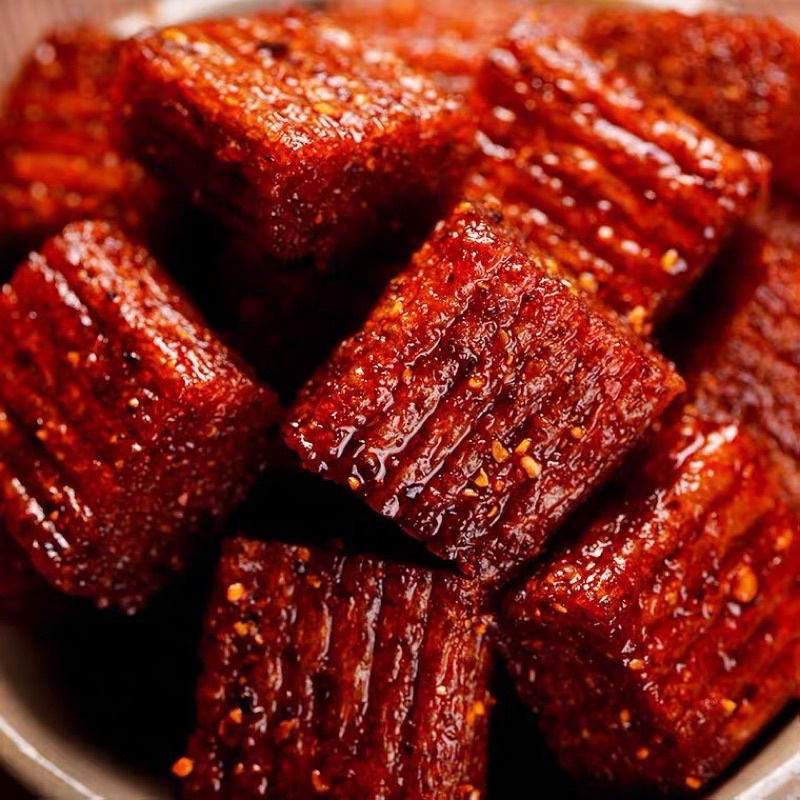 SHUANG JIAO 1 Bịch Thịt Hổ Chay Cay Đen 250gram | BigBuy360 - bigbuy360.vn