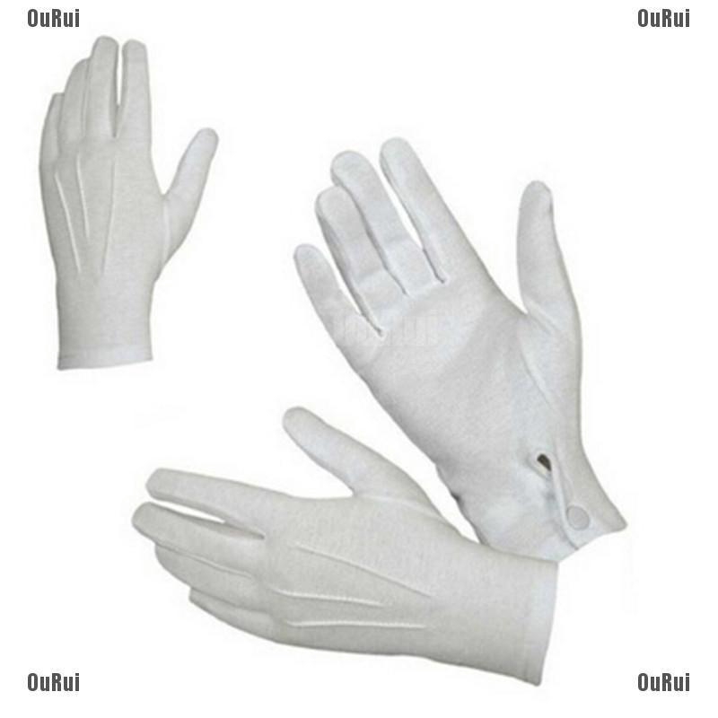 Găng Tay Màu Trắng Cao Cấp Thời Trang Dành Cho Cả Nam Và Nữ