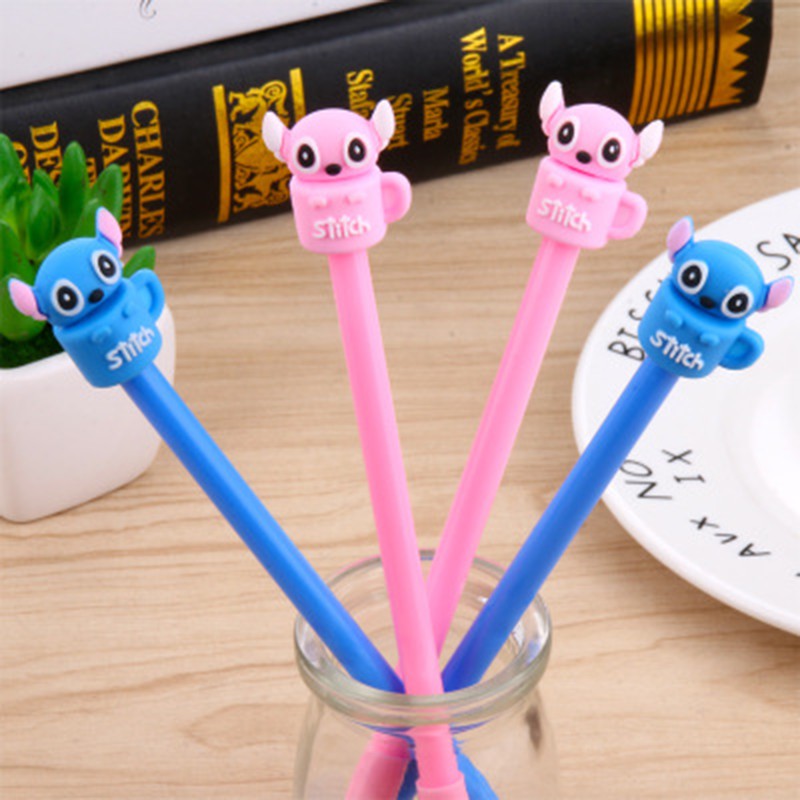 1 Bút Mực Nước Ngòi 0.5mm Hình Stitch Dễ Thương