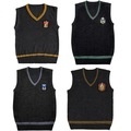 Áo Khoác Len Cardigan Không Tay Phong Cách Harry Potter