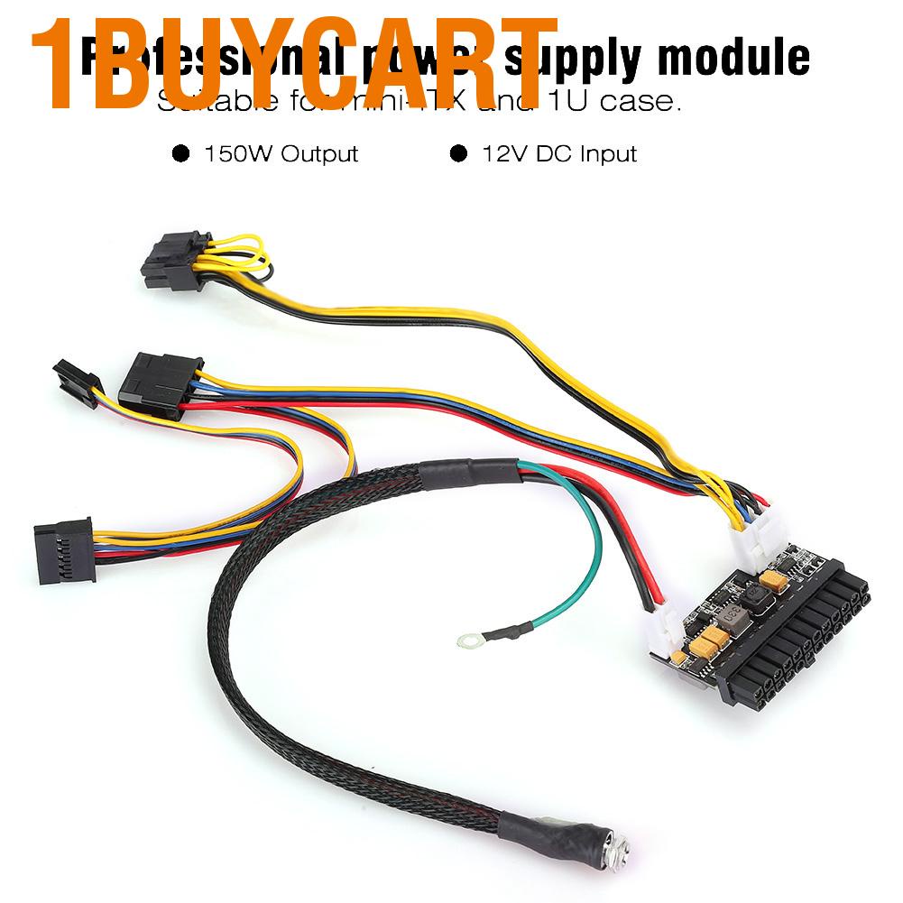 [1BUY]Mô đun nguồn điện 24Pin 12V DC 150W cho thiết bị MINI/ ITX PC/ POS