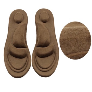 4d Flock Memory Foam Orthotic Insole Hỗ trợ vòm Chỉnh hình Đế lót cho giày đế bệt Chăm sóc bàn chân đế giày chỉnh hình miếng đệm