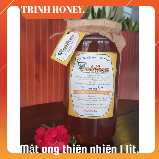 Mật ong nguyên chất cây cỏ lào rất tốt 1000ml | BigBuy360 - bigbuy360.vn