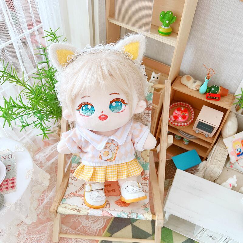 Búp Bê Ca Rô 20cm Xinh Xắn