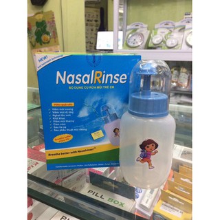 Bình rửa mũi trẻ em NasalRinse tặng kèm muối