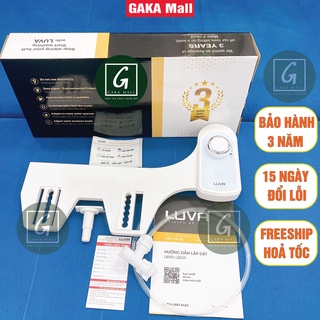 Vòi xịt rửa vệ sinh thông minh Luva Bidet LB101, BH 3 năm, đổi lỗi 100 ngày, xuất Hàn Quốc