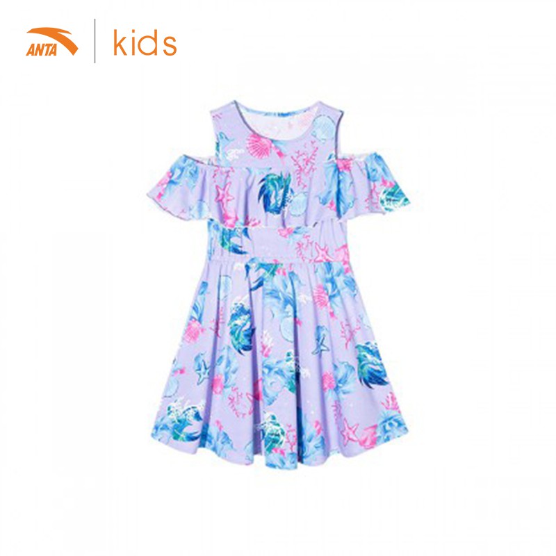 Váy liền bé gái Anta Kids sắc màu năng động 362027391-2