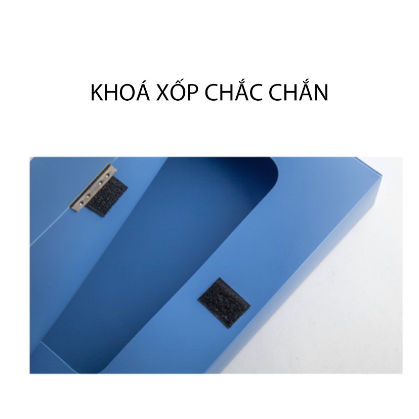 File hộp nhựa đựng tài liệu 5,5cm có lỗ Guangbo WJ6753