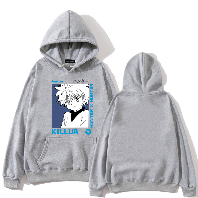 Áo Hoodie In Họa Tiết Phim Anime Hunter X Hunter 3d Năng Động