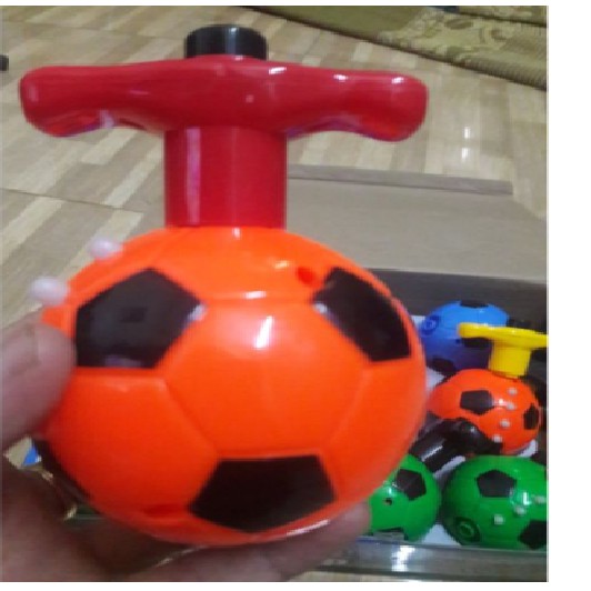 Con quay phát sáng có nhạc cho bé